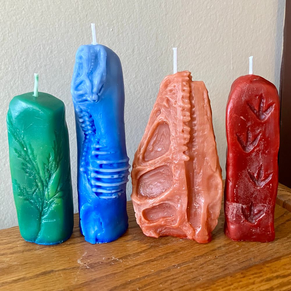 Prehistoric Candle Set